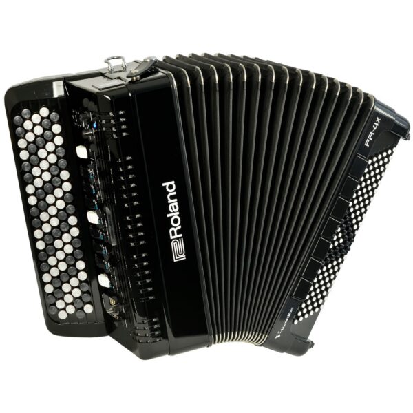 Roland FR-4XB BK V-Accordion accordion with buttons, black