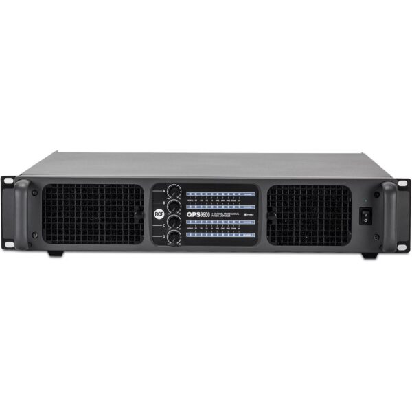 RCF QPS 9600 high-power amp 4x2400W @ 2 ohms