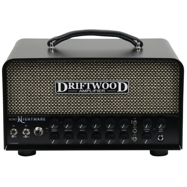 Driftwood Mini Nightmare 50W Black Salt Pepper 6L6 Noise Gate