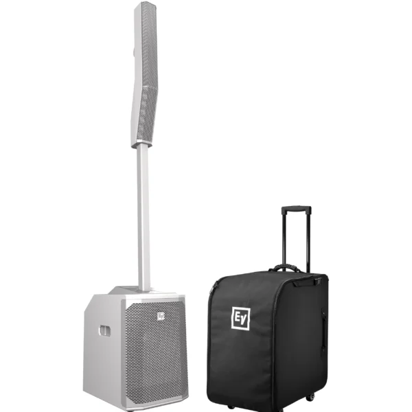 Electro-Voice EVOLVE 50 (White) + Evolve 50 Rolling Case