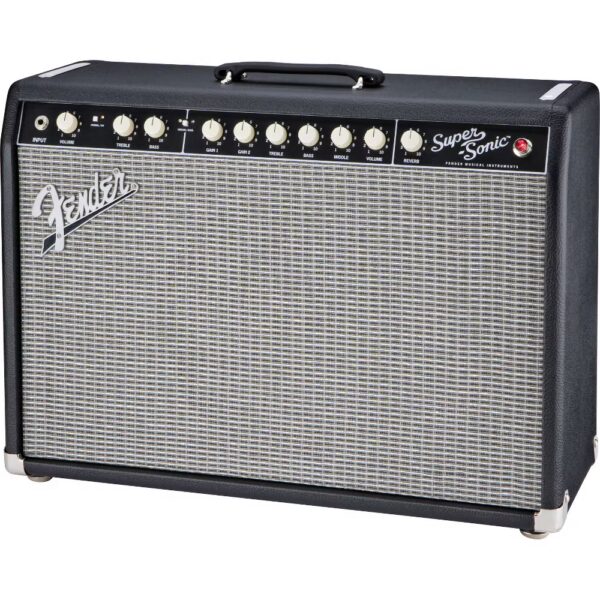 Fender Super-Sonic 22 Combo 1x12" Tube Guitar Amplifier (Black)