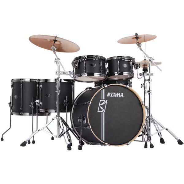 Tama Superstar HD Maple Flat Black 5-piece shell set