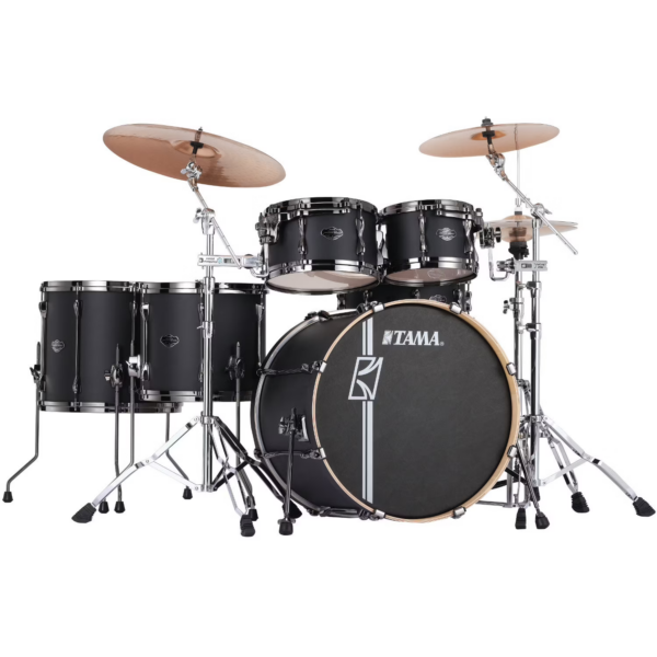 Tama Superstar HD Maple Flat Black 5-piece shell set