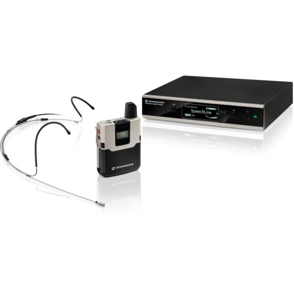 Sennheiser SL Headmic Set DW-3 EU C silver/black