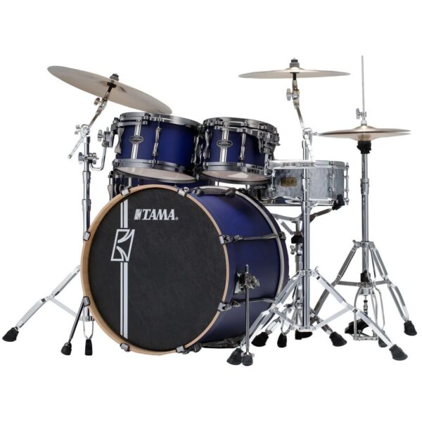 Tama ML52HZBN2-SBV Superstar HD Duo Snare Satin Blue shell set