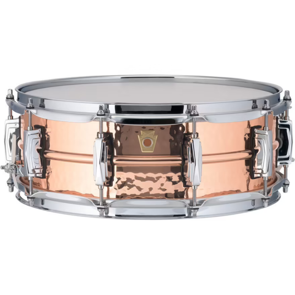 Ludwig LC660K Hammered Copper Phonic snare drum, 14 x 5 inches