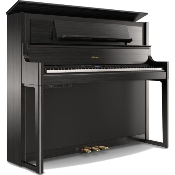 Roland LX708-CH digital piano, charcoal black