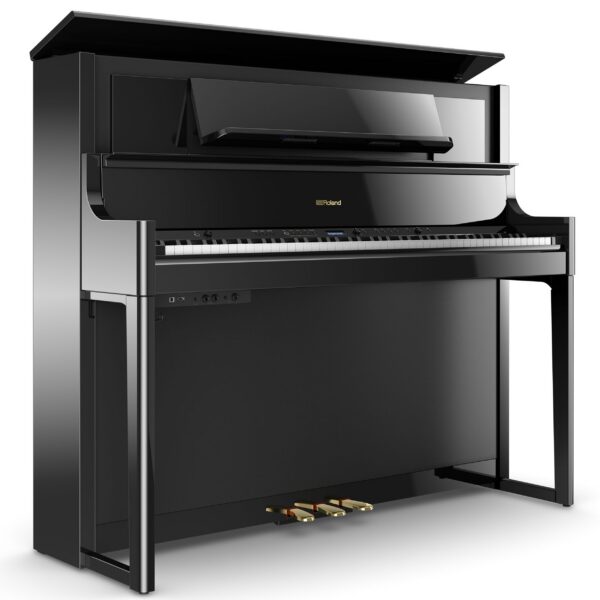 Roland LX708-PE digital piano, polished ebony