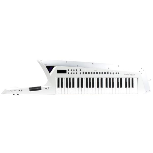 Roland AX-Edge Keytar performance synthesizer, white