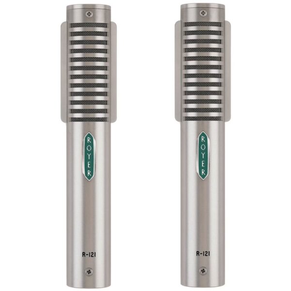 Royer Labs R-121 Matched Pair ribbon microphone stereo set