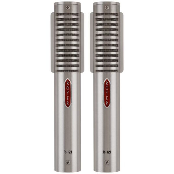 Royer Labs R-121 Live Matched Pair ribbon microphone stereo set