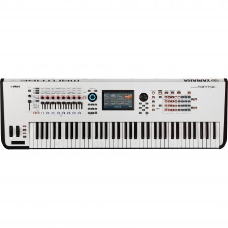Yamaha Montage 7 White Synthesizer (White)