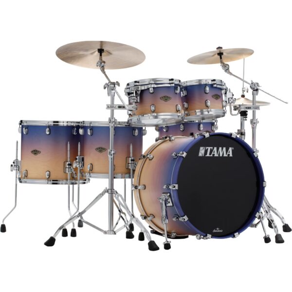 Tama WBS52RZS-SAF Starclassic W/B Satin Purple Atmosphere Fade 5-Piece Shell Set
