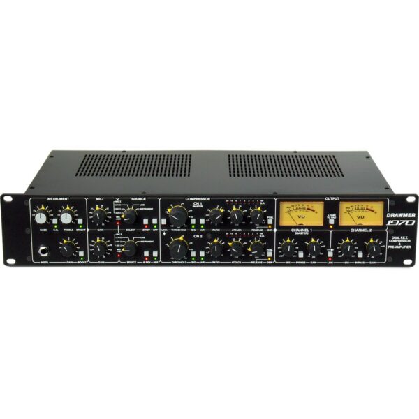 Drawmer 1970 Two-Channel FET Compressor and Preamp