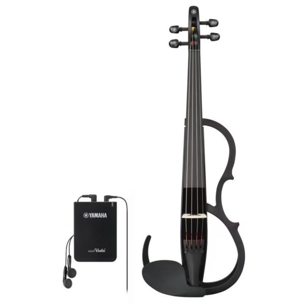 Yamaha YSV-104 BL BLACK Silent Violin Electric Violin (Black)