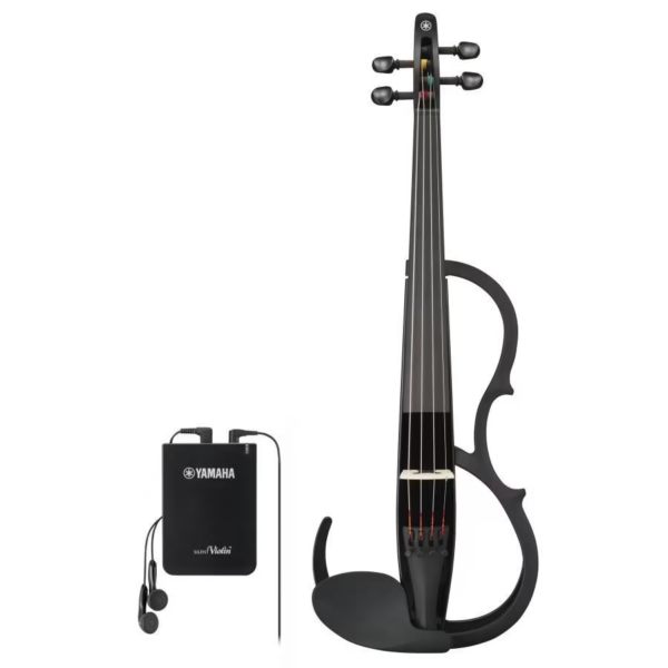 Yamaha YSV-104 BL BLACK Silent Violin Electric Violin (Black)