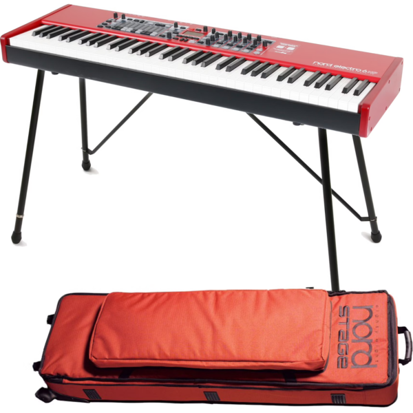 Clavia Nord Electro 6 HP Stage Keyboard + Stand + Case