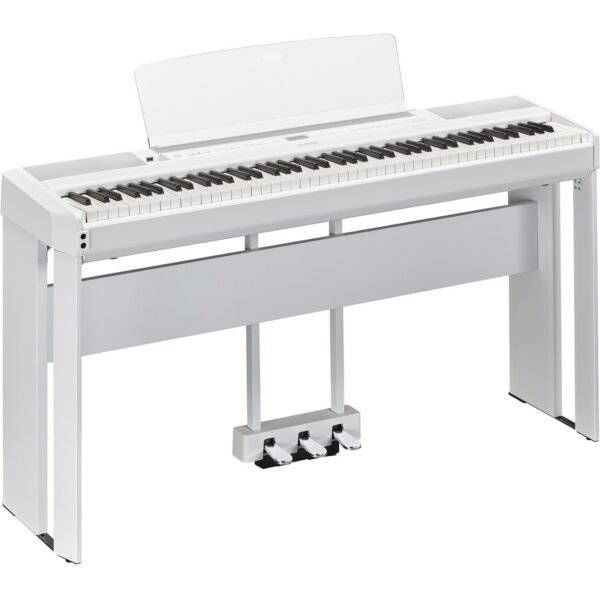 Yamaha P-515WH Digital Piano Pack + Stand and Pedal Unit (White)