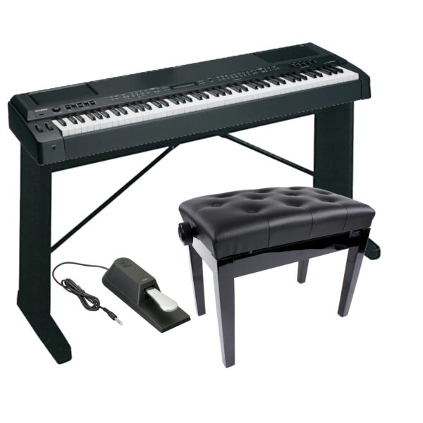 Yamaha CP300 Stagepiano + onderstel + sustainpedaal + zitting