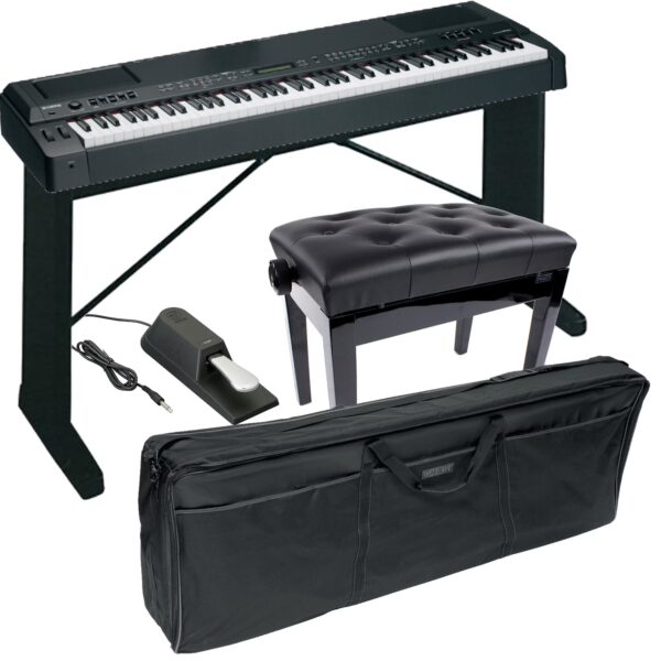 Yamaha CP300 Stage Piano + Stand, Sustain Pedal and Bag