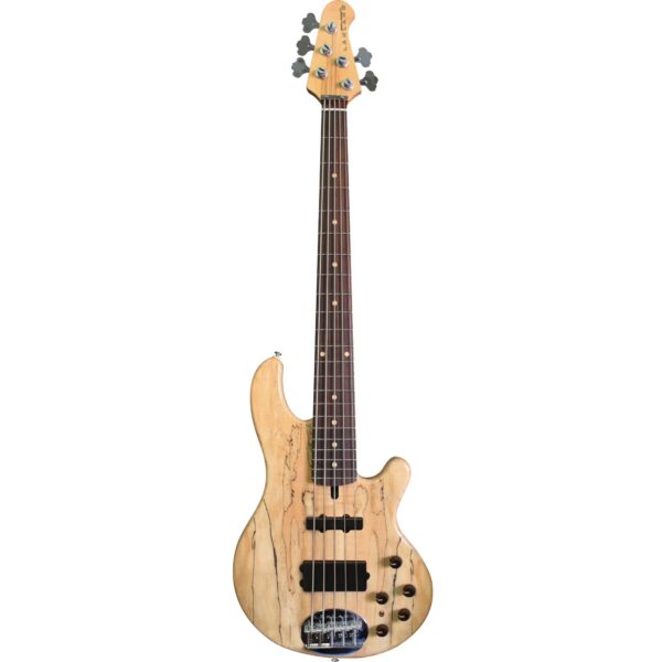 Lakland Skyline 55-02 Deluxe Natural Spalt Rosewood Fingerboard 5-String Bass Guitar