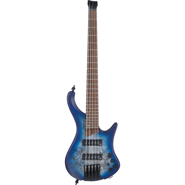 Ibanez Bass Workshop EHB1505-PLF Pacific Blue Burst Flat 5-String Electric Bass Guitar
