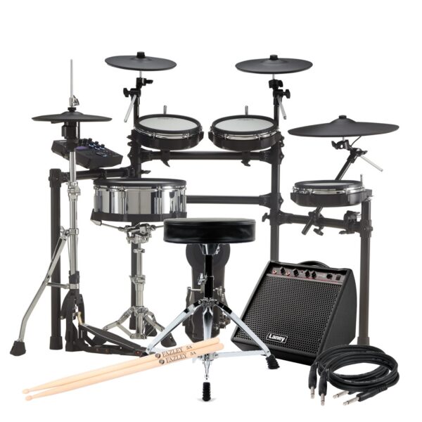 Roland TD-27KV V-Drums Hardware Bundle + Amplifier