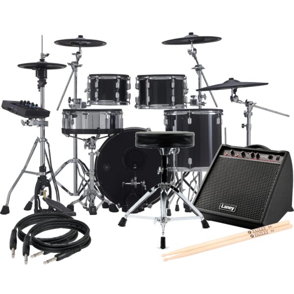 Roland VAD506 V-Drums Acoustic Design Complete Starter Pack + Amplifier