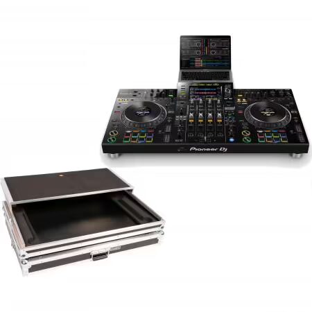 Pioneer XDJ-XZ + Innox Case with Laptop Shelf