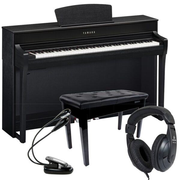Yamaha Clavinova CLP-735B Complete Bundle