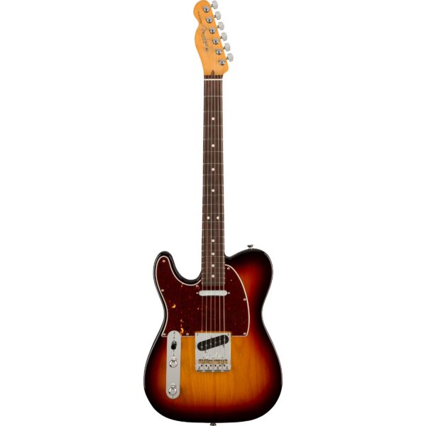 Fender American Professional II Telecaster LH RW 3-Color Sunburst Left-Handed Electric Guitar with Case