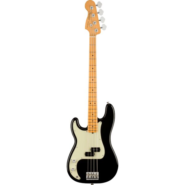 Fender American Professional II Precision Bass LH MN Black Left-Handed Electric Bass Guitar with Case