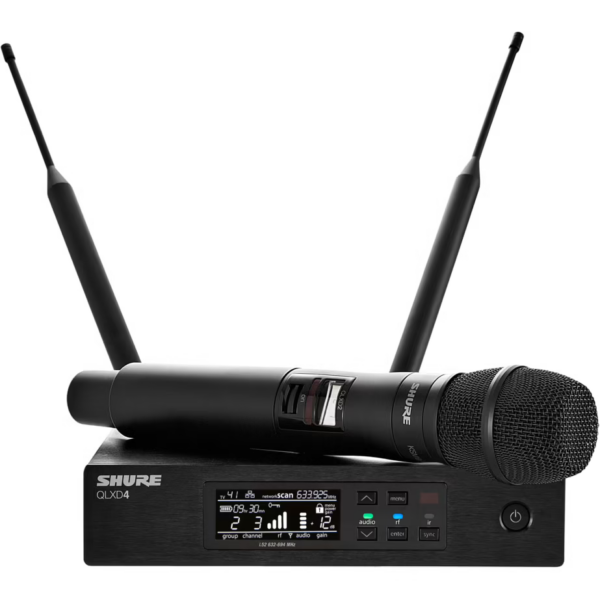 Shure QLXD24 - KSM 9 (K51, 606-670 MHz) Wireless Handheld Mic