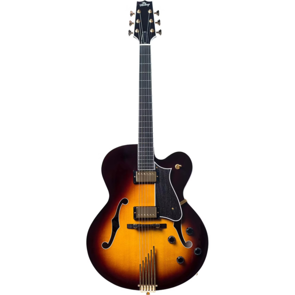 Heritage Standard Eagle Classic Original Sunburst Semi-Acoustic Guitar with Case