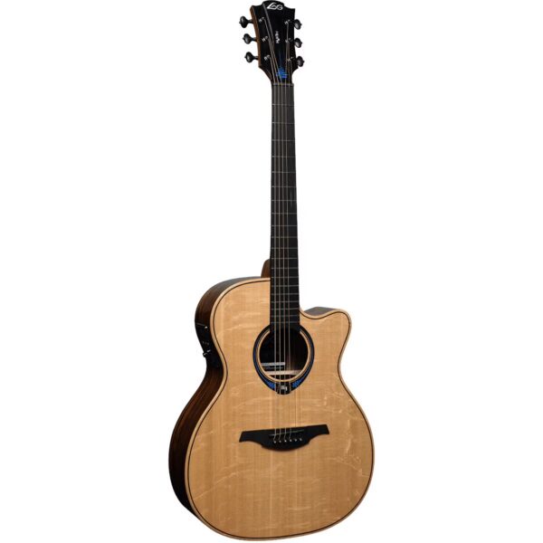 LAG Guitars Tramontane HyVibe 30 THV30ACE Glossy Electro-Acoustic Guitar with Built-In Effects and Bluetooth