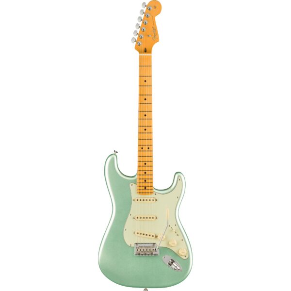 Fender American Professional II Stratocaster Mystic Surf Green MN Electric Guitar with Case