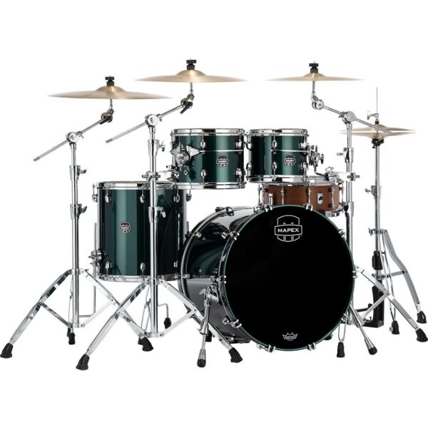 Mapex SE529XM Saturn Evolution Maple Rock Brunswick Green 4-Piece Shell Set