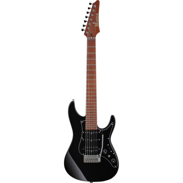 Ibanez Prestige AZ24047-BK Black 7-String Electric Guitar with Case