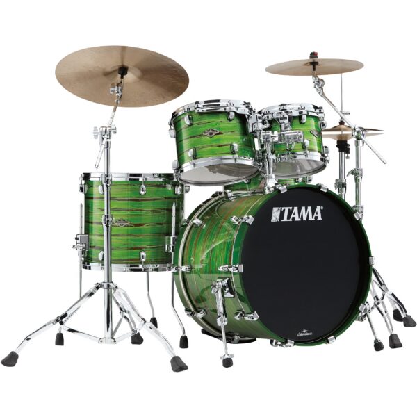 Tama WBS42S-LSO Starclassic W/B Lacquer Shamrock Oyster 4-Piece Shell Set