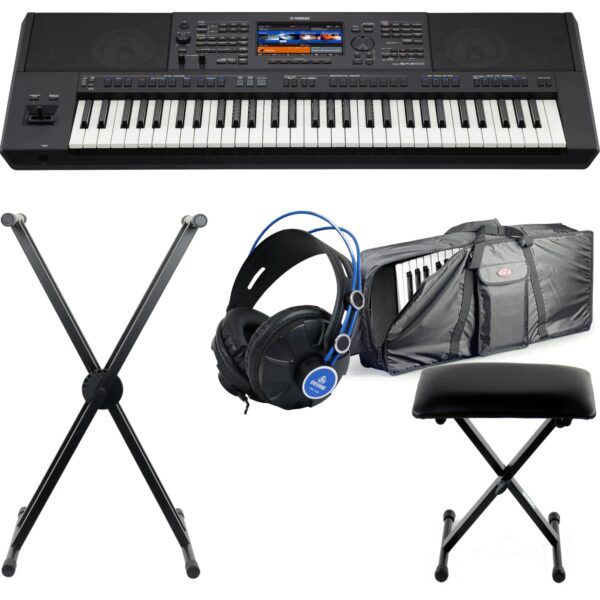 Yamaha PSR-SX900 Complete Workstation Keyboard Bundle
