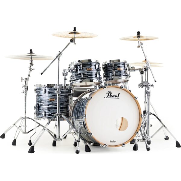 Pearl MRV924XEP/C495 Masters Maple Reserve Classic Black Oyster 4-Piece Shell Set