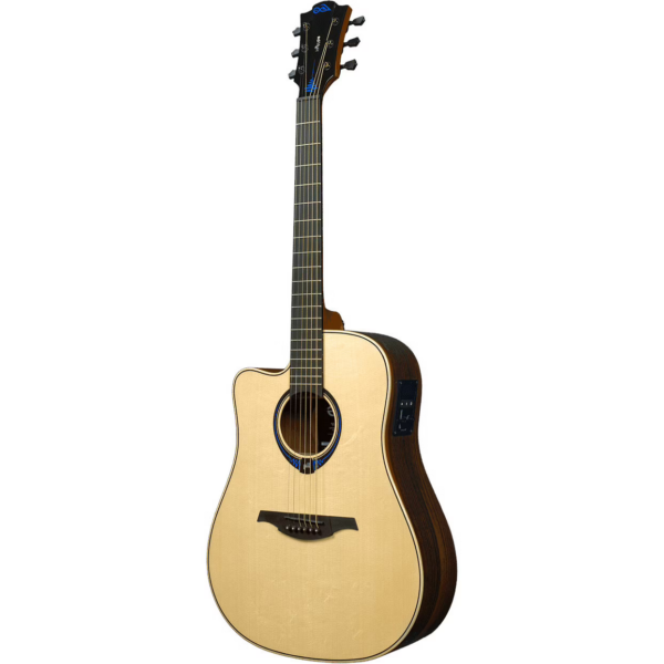 LAG Guitars Tramontane HyVibe 30 TLHV30DCE Glossy Electro-Acoustic Guitar with Multi-Effects and Bluetooth