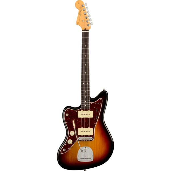 Fender American Professional II Jazzmaster LH 3-Tone Sunburst RW Left-Handed Electric Guitar with Case