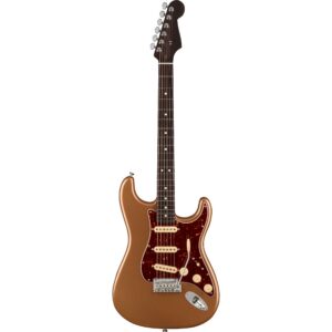 Fender American Professional II Stratocaster Firemist Gold Rosewood Neck Limited Edition Electric Guitar with Case