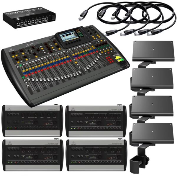 Behringer X32 bundle with 4x Powerplay P16 monitor systems